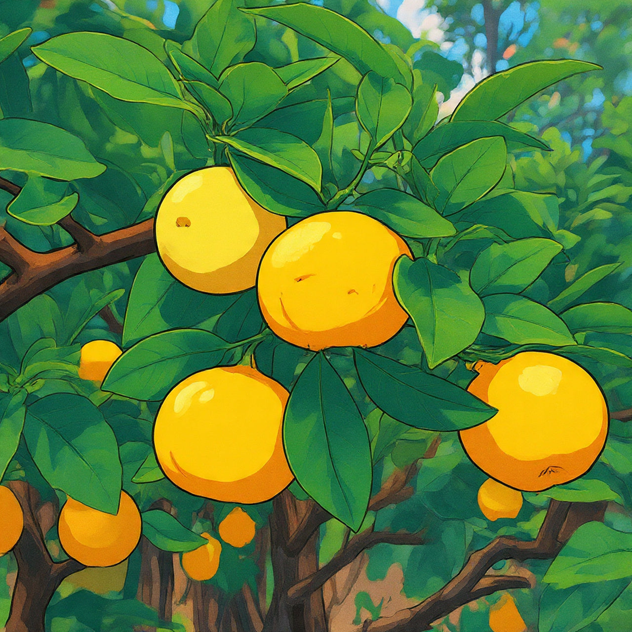 Nagpuri Sweet Orange Hybrid Plant